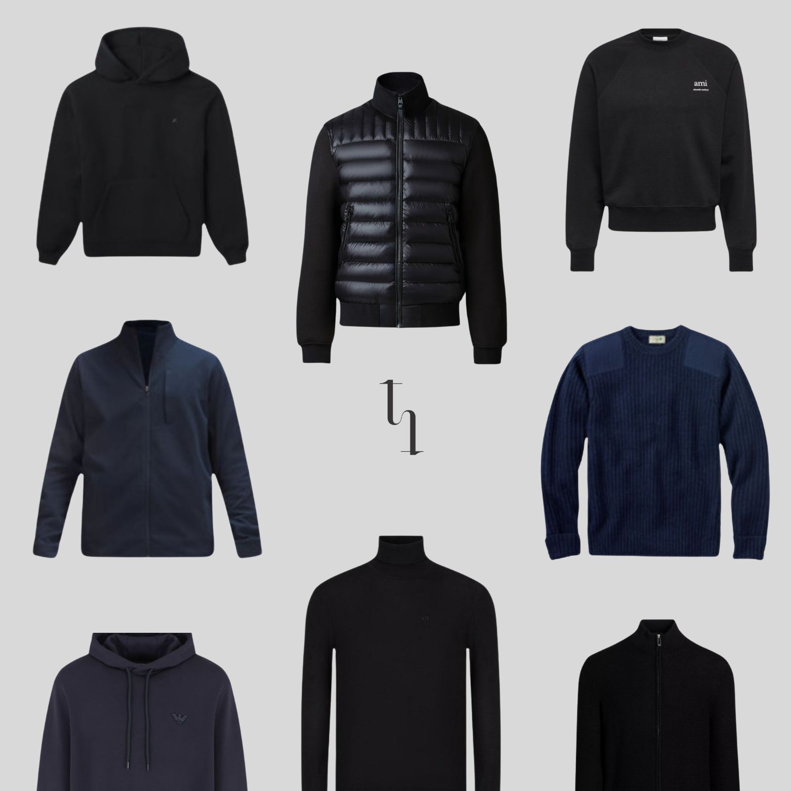 Men’s Sweaters and Jackets – complete his winter wardrobe