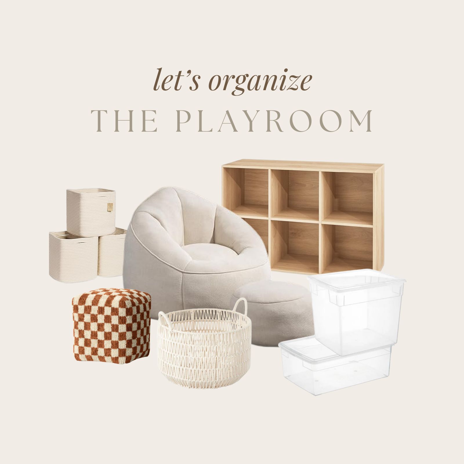 How to create a chic and organized playroom