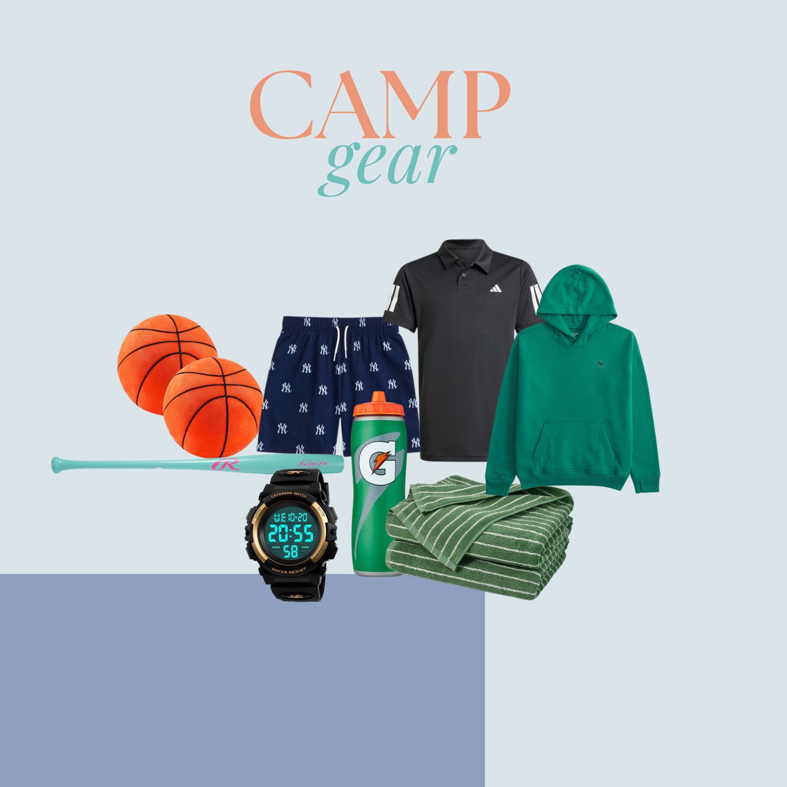 Boys Camp Gear