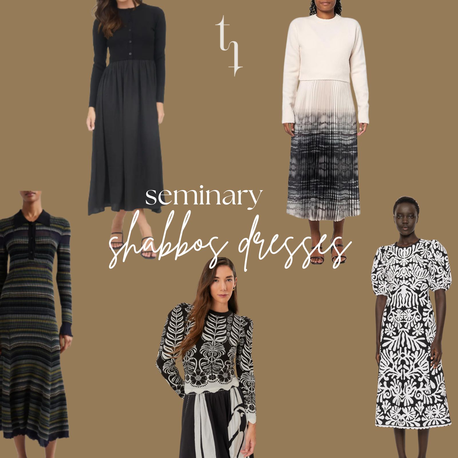 Seminary Shabbos Dresses
