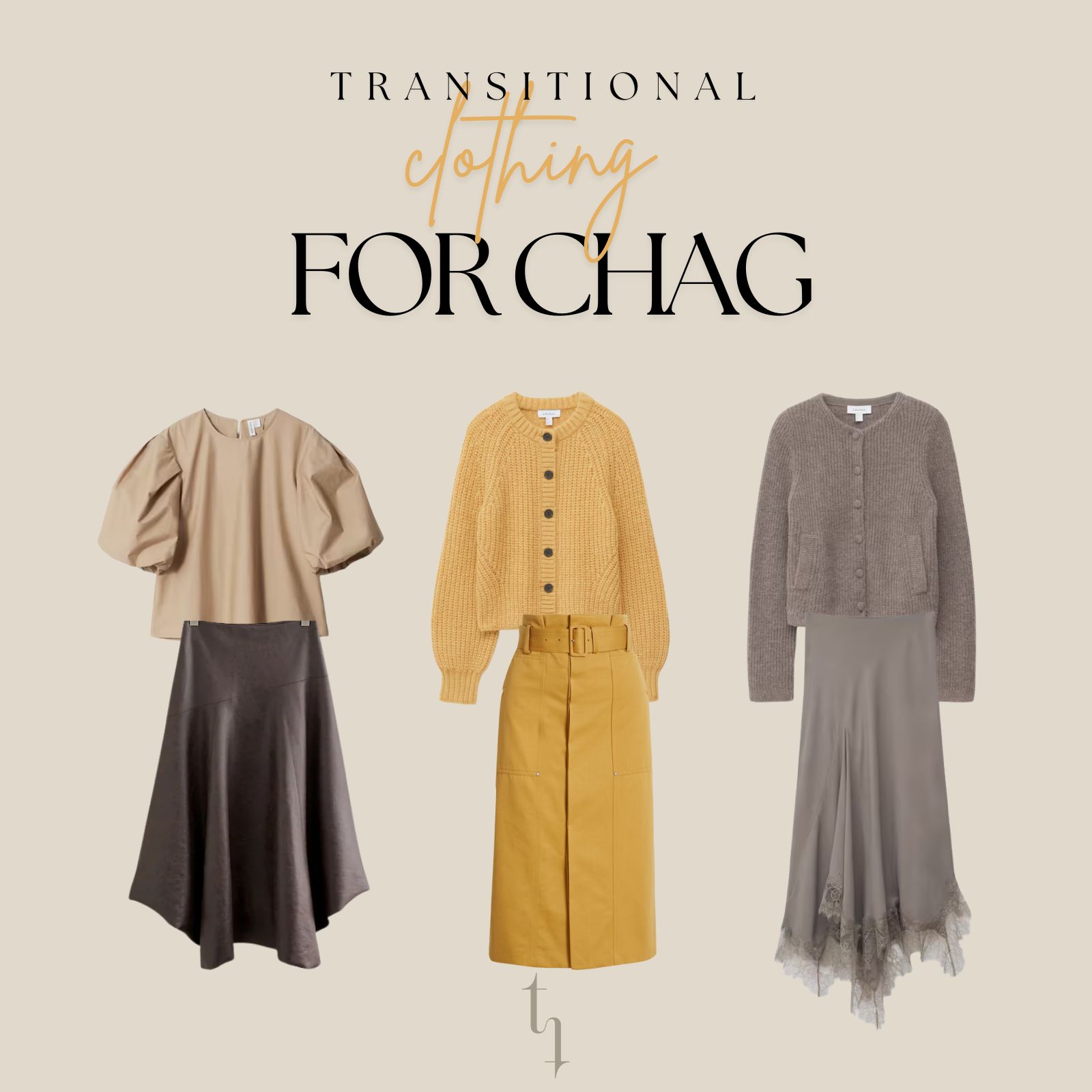 Transitional Clothing for Chag