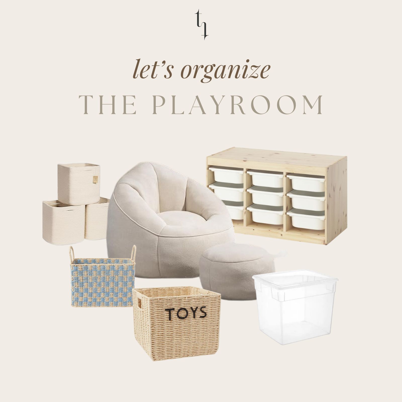 How to create a chic and organized playroom