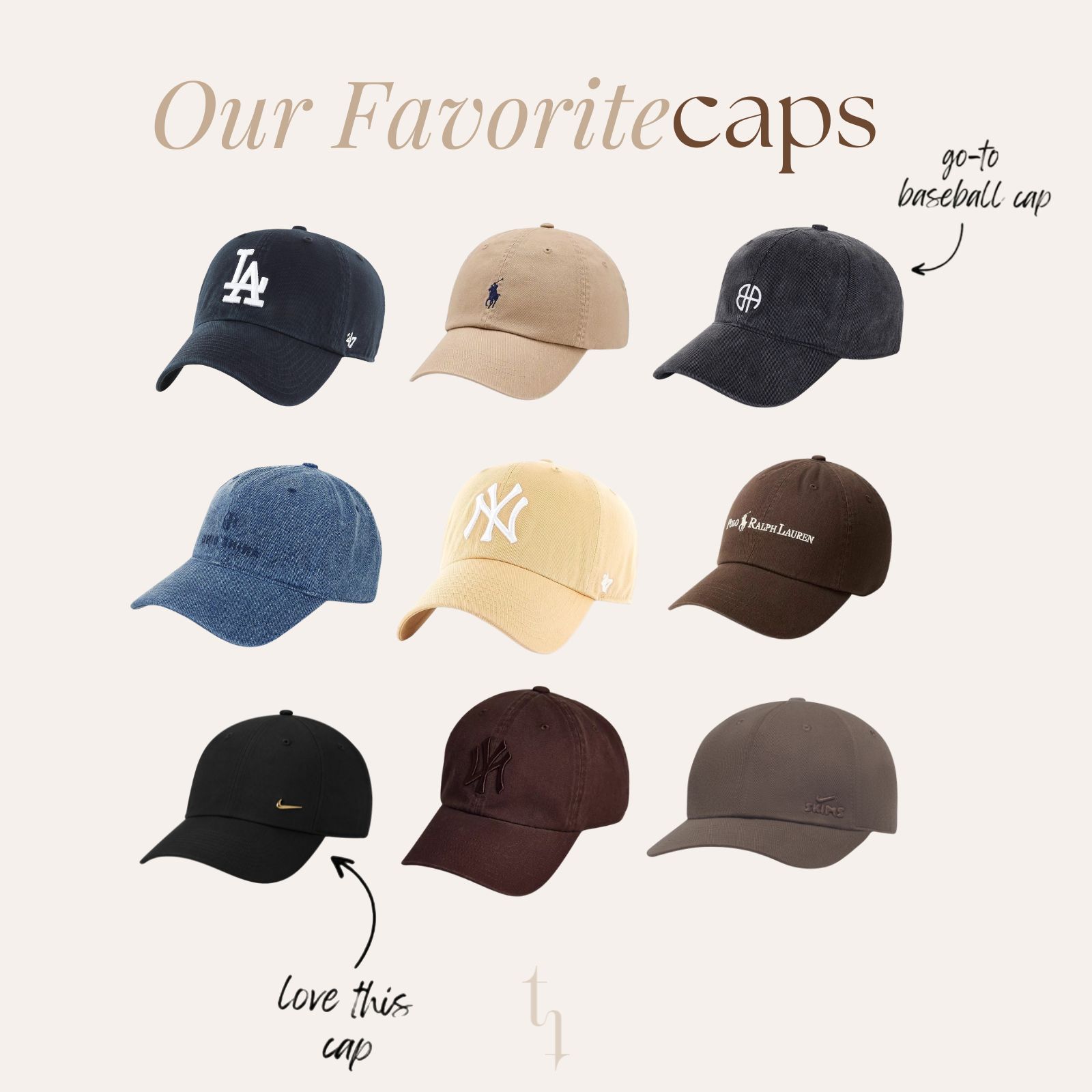 Our Favorite Caps+Bands